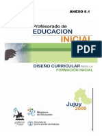 Diseño Curricular para La Educación Inicial - Jujuy - 2009