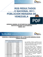 Primeros Resultados Indígenas