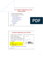 Brightness Profile