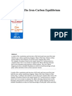 Cast Steel: The Iron-Carbon Equilibrium Diagram: Abstract