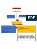 Mapa de Proceso en Caso de Accidente Fatal