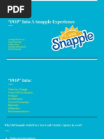 Snapple Presentation