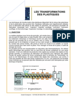 Transformation Des Plastiques