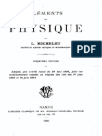 L.michelet - Elements de Physique