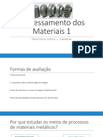 Processamento Dos Materiais