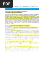 Metodología de La Investigación-Tema 4-Planteamiento Del Problema de Investigación