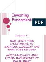 Chapter 6 Investing Fundamentals