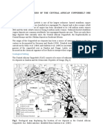 GEOLOGY AND GENESIS OF THE CENTRAL AFRICAN COPPERBELT ORE DEPOSITS-Lecture 8 Notes