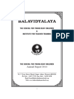 1.12.a Balavidyalaya Annual Report 2014 - School