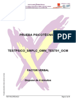 Test Psicotecnico FFAA