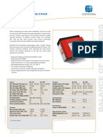 SUNNYBOY1100 1700 Conergy Data Sheet