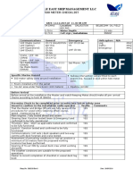 Allianz Middle East Ship Management LLC: 500 Meter Checklist