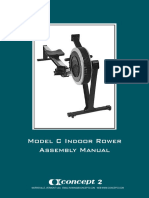 Model C Indoor Rower Assembly Manual