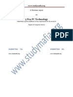 CSE 5 Pen PC Report