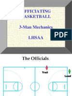 Officiating Basketball 3-Man Mechanics Lhsaa