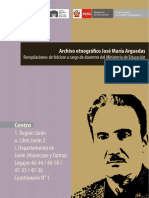 Archivo Etnografico Arguedas Departamento de Junin Huancayo y Tarma1