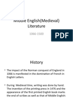 Middle English Literature