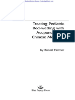 Treating Pediatric Bed Wetting With Acupuncture Chinese Medicine