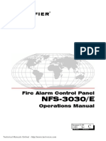 Notifier NFS 3030 E Operations Manual