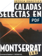 75 Escaladas Selectas en Montserrat Sur - Ediciones Desnivel (1996)