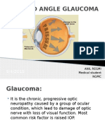 Colsed Angle Glaucoma: Anil Regmi Medical Student NGMC