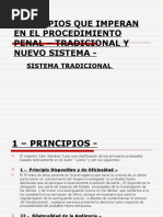 Principios Que Imperan en El Procedimiento Penal