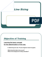 Line Sizing