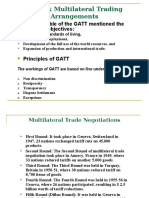 GATT & Multilateral Trade Agreements