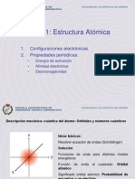 Tema - 1 Estrcutura Atomica