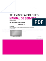 LG 29FS4RK (Manual de Servicio)