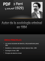 Sociologia Criminal Enrico Ferri