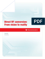 Direct RF Convertion