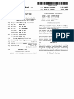 United States Patent (19) : Marttila Et Al. (11) Patent Number