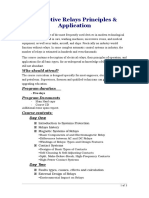 Protective Relays Principles & Application