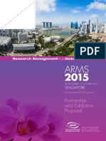 ARMS 2015 Partnership and Exhibition Proposal