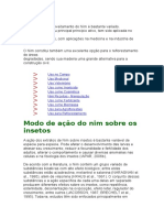 O Potencial de Aproveitamento Do Nim É Bastante Variado