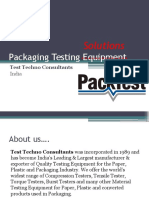 Packaging Testing Equipment