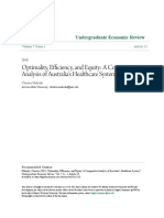 A Comparative Analysis of Australia-S Healthcare System