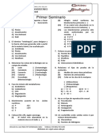 Primer Seminario BIOLOGIA