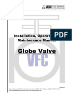 Globe Valve General Installation Operation & Maintenance Manual