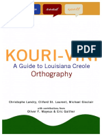 Guide To Louisiana Creole Orthography