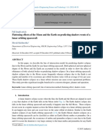 Flattening Effects of The Moon and The Earth On Predicting Shadow Events of A Lunar Orbiting Spacecraft