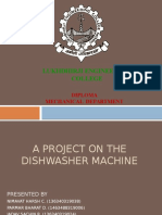 A Project On The Dishwasher Machine