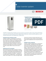 Bosch BPT S Hybrid Storage Solution Spec Sheet