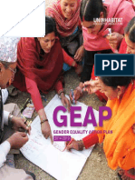 GEAP - Gender Equality Action Plan (2014-2019)