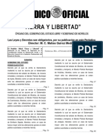 Periódico Oficial "Tierra y Libertad"