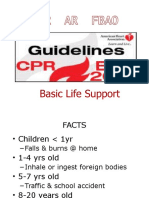 Short Version Bls - CPR 2012 (Infant&Child) Outline