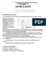 Evaluación Semestral Castellano Segundo