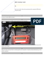 How To Replace An ABS Control Unit