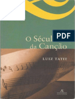 TATIT, Luiz. O Século Da Cancao